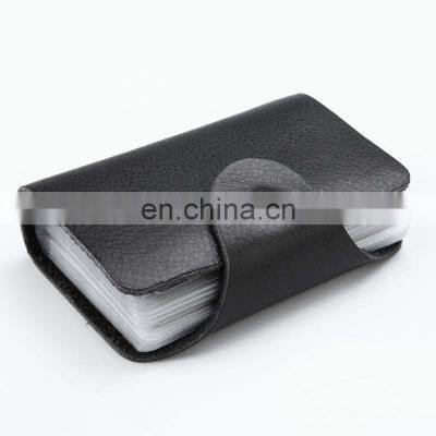 2018 Fashion Pu Function 24 Bits Card Case Business Card Holder Men Women Credit Passport Card Bag Id Passport Card Wallet H077 photo-4