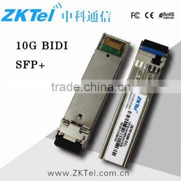 BIDI SFP+ 10Gbps 1270nm/1330nm LC Transceiver 10Km CT Optical Module