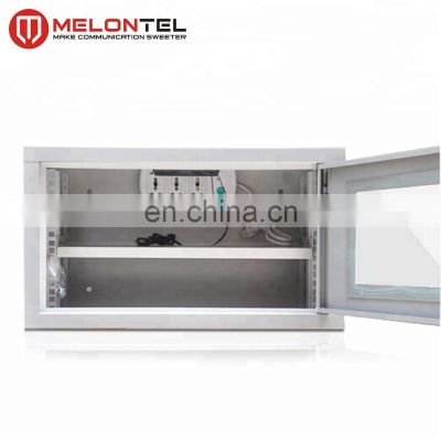 MT-6011 Factory Price 19 Inch 6U Wall Mount Network Cabinet With 2 Fixed Shelf/Screw and Nut