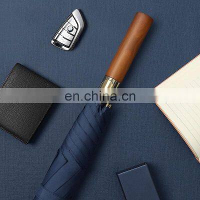 Introducing Luxury Custom Logo 8 Rib Windproof Straight Waterproof Recycled Colour Umbrella photo-3