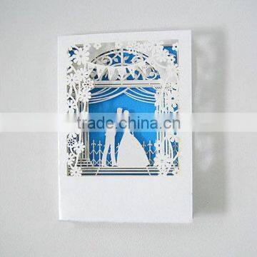 Bride and Groom Customized Greeting Cards Pop Up Card 3d Card photo-2