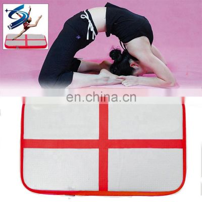 DWF Gymnastics Equipment High Yoga Exercise Inflatable Jumping 4m Airtrack Gym Mats Floor Air Block