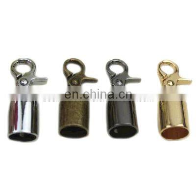 Fashion High Quality Metal Accessories Custom Trigger Snap Hook With Bell Stopper