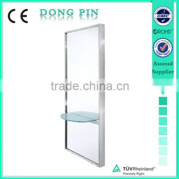 salon&beauty stainless steel tempered glass mirror