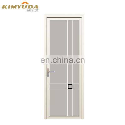 hot selling toilet glass door aluminum alloy bathroom door and windows for home