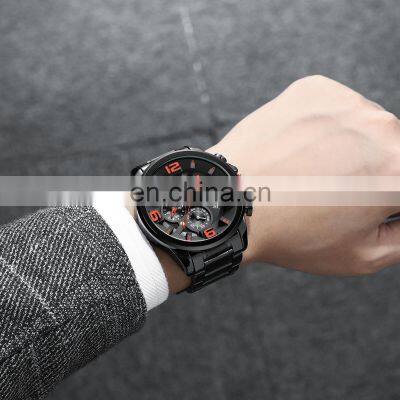 NIBOSI Men Watch Reloj Hombre 2018 Mens Watches Top Brand Luxury Quartz Watch Big Dial Sport Waterproof Relogio Masculino
