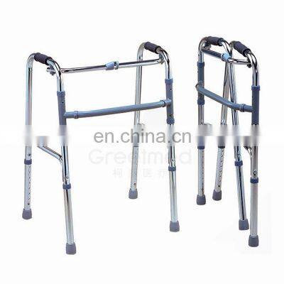 GREETMED hot sale aluminum medical old people folding walker