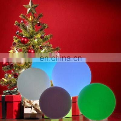 led sphere light ball party jardin lumiere holiday lighting color changing sphere desk lamps