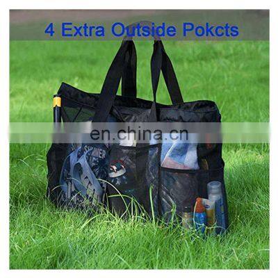 Affordable Sand Free Promotional Custom Personalised Reusable New 2022 Jumbo Size Oversized Luxury Beach Bag photo-5