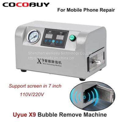 UYUE X9 Defoaming Machine Autoclave Defoaming Machine For 7 Inch Mobile Phone Defoaming Refurbishment photo-2
