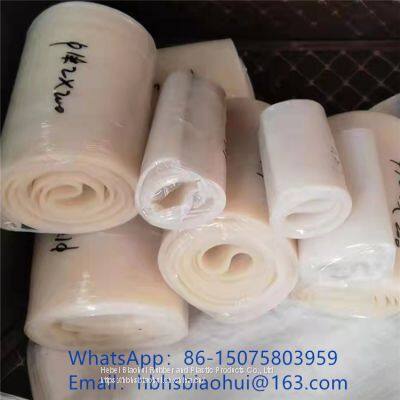 Silicone hose of vibrating screen