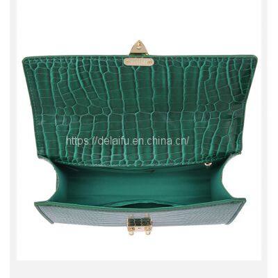 Factory Wholesale Middle-east Hot-selling Alligator Print Handbag for Ladies photo-5