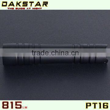 DAKSTAR PT16 CREE LED XML T6 815LM 18650 Rechargeable Aluminum Police Emergency Mini 18650 Flashlight