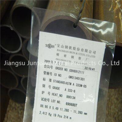 Manufacturers ASTM A333Gr6 Seamless Steel Pipe, A333Gr3, A333Gr8 Low-temperature Pipe, All Specifications Complete photo-4