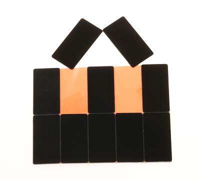 Custom Rectangel Black Anodizing Aluminum Tag photo-4