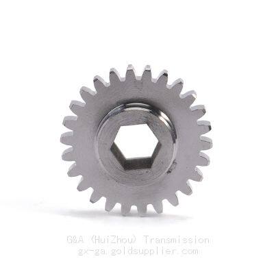 Metal Hexagonal Gear, Hexagonal Inner Bore, Custom Gear photo-3