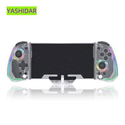 Ys43 Handheld Gamepad For Nintendo Switch Oled Game Player With 6 Axis Bt Wireless Holder Joystick