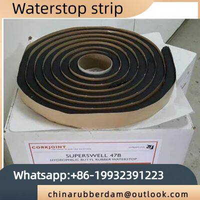 Putty type water swelling rubber waterstop PZ waterstop putty waterstop self-adhesive sealing rubber strip