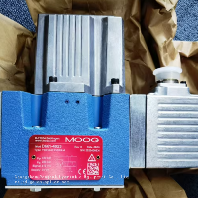 MOOG servo valve Model D661-4023 Specification SERVOVALVE P30HAAF6VSX2-A
