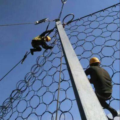 China Landslide Catch Fence Ring Net High Tensile Rockfall Protection Nets for Mountain Highway Rockfall Prevention