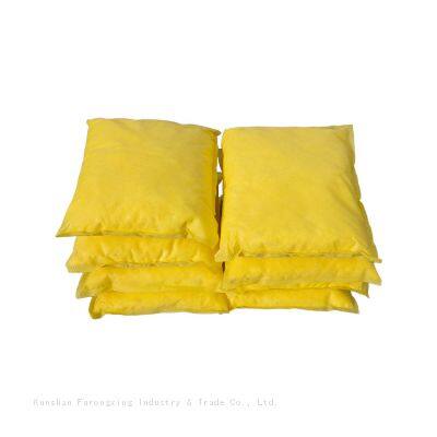 Hazmat Chemical Absorbent Pillow For Spill Control Unknown Liquid Meltblown Non-woven Fabric Block photo-4