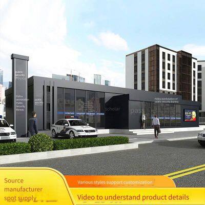 Large Police Duty Workstation, Police Duty Booth, Traffic Command Booth, Prefabricated Police Station, Highway Toll Service Booth photo-5