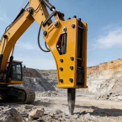 SANY SY75 Excavator Demolition Hydraulic Breaker - Precision Rock Crushing Hammer