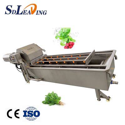 SDLEADING Bubble Washing Machine Fruit Vegetable Washing Equipments Commercial Bubble Parsley Cleaning Equipment