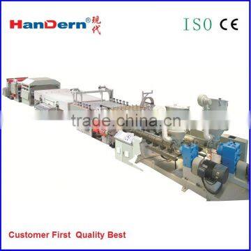 Polypropylene hollow sheet making machine