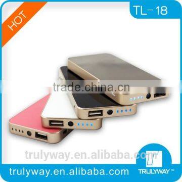 Trulyway TL-18 4500mAh power bank for smart phones and digital devices-optional colors