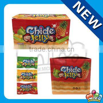 fruit jelly filled bubble gum