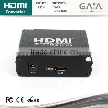 HDMI to VGA+ R/L Stereo Analog Audio Adapter