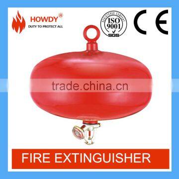 2016 China new hanging automatic 6kg abc dry chemial powder fire extinguisher with valve