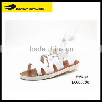 Latest design fashion strap women shoes fashion PCU sandals