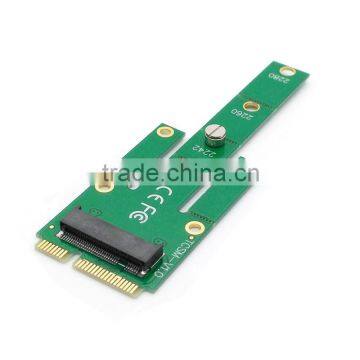 NGFF M.2 B Key SATA-Based SSD to mSATA Mini PCI-E Male Adapter Converter Card for 2230 2242 2260 2280