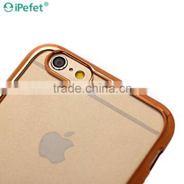 Hot Selling Electroplating TPU Phone Case Clear Back Cover For IPhone 5,for Samsung Galaxy j7 photo-4