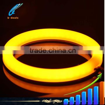 Milk yellow color LED angel eyes ring Camry European