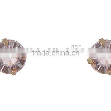 Fashion Jewelry 24K Gold Plated Multiple Acrylic Ball Earring Stud Set photo-2