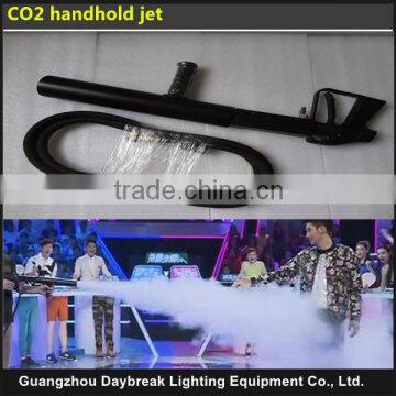 No plug handhold co2 jet gun dance floor DJ equipment co2 jet machine