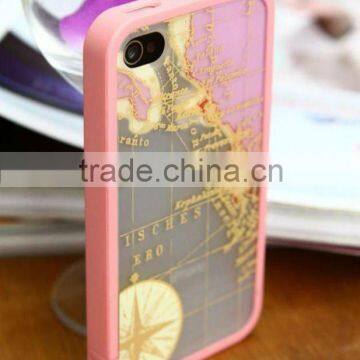 New Design Waterproof Mobile Phone PC Case for 4s