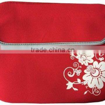 OEM red Tablet computer bag, small computer sleeve