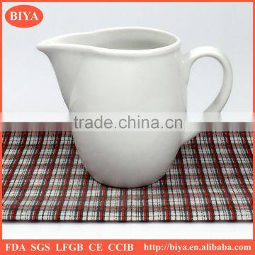 popular porcelain mini small milk jar factory directly ,milk pot, juice jar and coffee jar,spice jar