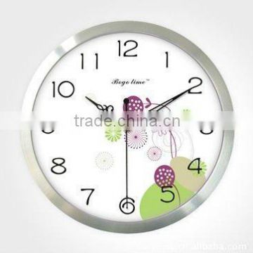 modern decorative picture wall clock