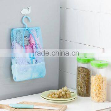 AN413 ANPHY Baby Cloth Hanging Bag Children Sock Underwear Storage Cabinet Organizer Baby Wear Holder Net Fabric Hanger photo-3