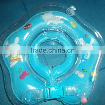 PVC inflatable baby neck ring float/inflatable neck ring for baby swimming/inflatable infant neck ring