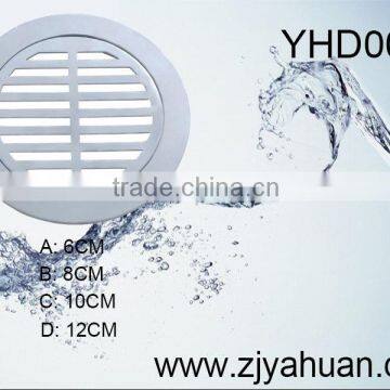 Factory-Mass supply zinc round floor drain/shower tray waste/shower drain for Europe market