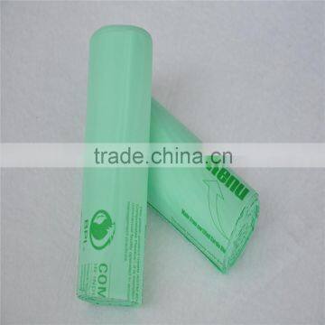 Big biodegradable corn starch star-sealed plastic kitchen waste bags