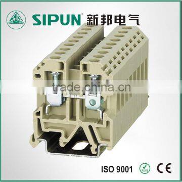 SEK-4 terminal block with din rail screw type