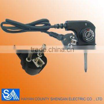 Thermostat power cord