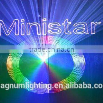 pure diode ministar 4.0 4000mw RGB full color twinkling dj stage laser lighting